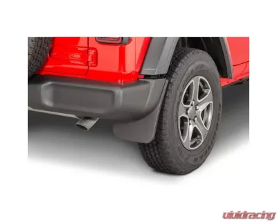 Quadratec Molded Splash Guards Rear for Jeep Gladiator JT | Wrangler 2018-2021 - 12541 1031